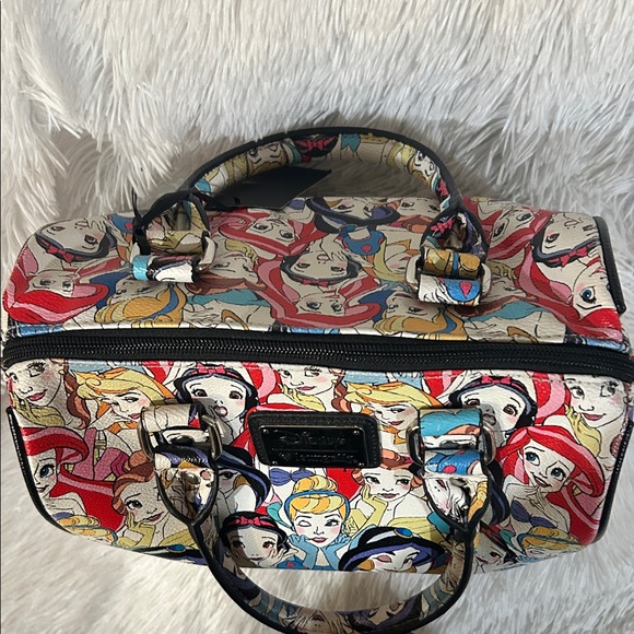 Loungefly Disney Princess (AOP) Pattern Satchel Bag - Picture 7 of 8